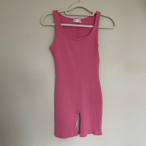 RIBBED ROMPER